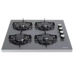 Silverline FS5425S01 Gri 60 cm Set Üstü Cam Ankastre Ocak