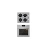 Silverline Gri 2'li Ankastre Set 5 Yıl Garanti (cs5335s01+bo6504s01) Renksiz