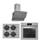 Silverline Gri Cam Ankastre Set 3420 Classy 60+cs5343s01+bo6502s02 Renksiz