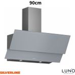 Silverline Luno 3420 Davlumbaz Gri 90CM Dokunmatik+Kumandalı