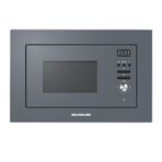Silverline MW9018S02 Gri Cam Ankastre Mikrodalga Fırın