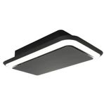 Silverline Sidelighted 4265 4 Kademeli Elektronik Tavan Tipi Davlumbaz Siyah