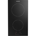 Silverline VC8220B01 Siyah Elektrikli Ankastre Cam Ocak