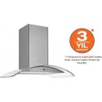Silverline Vetro Inox 60 Cm Dekoratif Davlumbaz