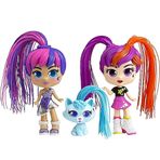 Silverlit 82080 Curli Girls Bebek Ve Hayvan 3'lü Set