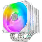 Silverstone Hydrogon D120 12CM Argb LED Fanlı, Intel & Amd Uyumlu, Beyaz Kule Tipi Işlemci Soğutucu (SST-HYD120W-ARGB)