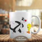SILVESTR Tweety ve Sylvester Çizgi Film Kupa Bardak