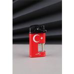 Silvio Monetti Kırmızı Türkiye Yazılı Ve Türk Bayrağı Çakmak 24CSM922MR001