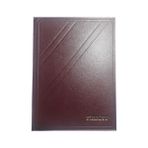 Sim 20 Li Ticari Fihrist 17X24 cm Dikişli Bordo