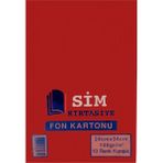 Sim 24x34 10 Renk 12 Paket Fon Kartonu