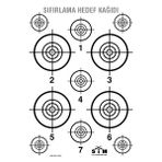 Sim 5x70 cm 20 Adet Sıfırlama Hedef Kağıdı