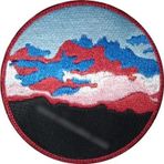 Sim Nakış Akşam Gökyüzü nakış işleme arma patch 8×8 cm