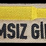 Sim Nakış Damsız girer nakış işleme arma patch peç 4,5×10 cm