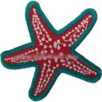 Sim Nakış Deniz yıldızı nakış işleme arma patch 6×6 cm