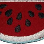 Sim Nakış Karpuz Logo Nakış İşleme Arma Amblem Patch peç 5×10 cm