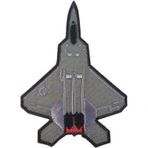 Sim Nakış Savaş uçağı nakış işleme arma patch 7,5×10 cm