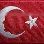 Sim Nakış Turkey Türkiye Türk Bayrak Atatürklü nakış işleme arma patch peç 5×8 cm çercevesi kırmızı