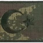 Sim Nakış Turkey Türkiye Türk bayrakları askeri nakış işleme arma patch peç 5x8 cm kamuflaj haki
