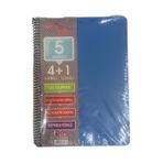 SİM PLUS A4 PLASTİK KAPAK 4+1 AYRAÇLI DEFTER 125 YAPRAK (1 ADET) RENK STOK DURUMUNA GÖRE GÖNDERİLECEKTİR.