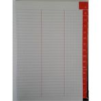 Sim Ticari Fihrist 18x26cm Her İki Harften 8 Yaprak - 8 Adet