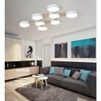 Simaavize Minimalist LED Avize 8'li - Beyaz