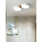 SimaAvize Modern 2'li Beyaz LED Avize