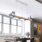 Simaavize Modern Creative LED Yemek Avize - Antrasit - Gri