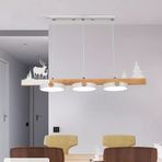 Simaavize Modern Creative Led Yemek Avize beyaz