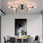 SimaAvize Modern Hander Avize 10'lu Siyah