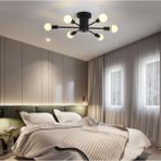 SimaAvize Modern Hander Avize 6’lı Siyah