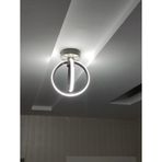 Simaavize Tekli Led Avize gri