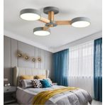Simaavize Yeni Modern Luster 3'lü Gri Avize