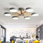 Simaavize Yeni Modern Luster Avize - Gri - 6