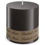 Simagift Simagift Bozkurt Mum Silindir Mum 7cm Çap x 7cm Boy Dev Mum 7 Cmx 7cm Silindir Mum 7x7 cm Siyah - Option-1