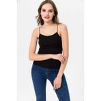 Şimal Kadın Ip Askılı Atlet - XL - Siyah