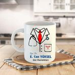 SimArt Design Kişiye özel BAY Doktor temalı kupa bardak TRBK16