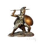 Şımartan Mitolojik Leonidas Heykeli , Biblo, Dekoratif Biblo, Dekoratif Ürün, Heykel, Heykeli,
