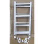 Şimaş 500x1000 12 borulu havlupan + 2 adet vanası + 2 adet boru gizleme 1 adet prüjör hava alma anahtarı - 50 x 100 cm - Beyaz