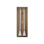 Simas Panel Radyatör Ayağı / Yer Konsolu 30 cm Yere Sabitleme Beyaz 1 Çift (2 Adet)