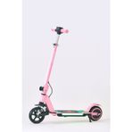 SIMATE Elektrikli Çocuk Scooter 130W | 3 Kademe Hız | Ayarlanabilir Gidon | 21.6V 4.5Ah |Koruma Seti Hediye