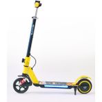 SIMATE Elektrikli Çocuk Scooter 130W | 3 Kademe Hız | Ayarlanabilir Gidon | Uzun Menzil |Koruma Seti Hediye - Sarı