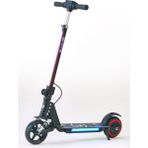 SIMATE YENİ | Elektrikli Çocuk Scooter 130W | 3 Kademe Hız | Ayarlanabilir Gidon | Uzun Menzil | Koruma Seti Hediye | 2026 - Siyah