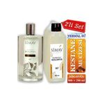 Simav Synaus Kestane Özlü ve Termal Sulu Kolonya 2'li Set 900ML + Cam 200ML