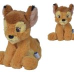 Simba 6315870298 - Disney Super Soft Bambi, 25 cm pelüş hayvan, yaşamın ilk aylarından itibaren uygundur, pelüş oyuncak