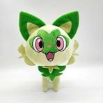 Simba Takara Tomy Pokemon Yeni Sprigatito Peluş Yeşil Yeni Yaprak Kedi Peluş Oyuncak Oyunu Pokemon Periferik Bebek (Yurt Dışından)