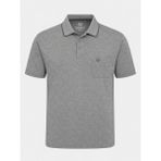 Simenti Polo Yaka Klasik Fit Kısa Kol Erkek Desenli Tişört 7650 - Gri - XL