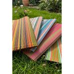 SİMEREV HALI HOME CONSEPT Plastik Halı Renkli Katlanabilir Çift Taraflı Plaj Kamp Piknik Balkon Hasır Mat Karavan Halısı Kilim