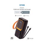 Simex S-36 Giant 30.000 Mah Prime Dijital Göstergeli Hızlı Şarj Powerbank