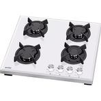 Simfer 3036 Beyaz 4 Gözlü Cam Set Üstü Ocak