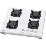 Simfer 3036 LPG 4 Gözlü Gazlı Cam Yüzeyli Set Üstü Ocak Beyaz